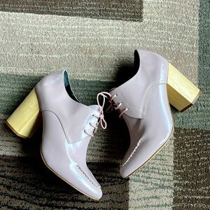 Anthropologie Pied Juste Tipo Lace-up Bootie size 41